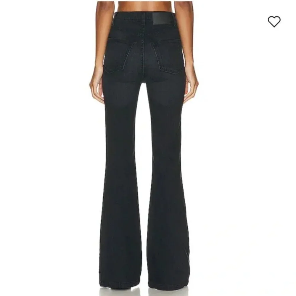 NEW GRLFRND Rayssa High Rise Super Flare Jeans Size 31 - Picture 3 of 13